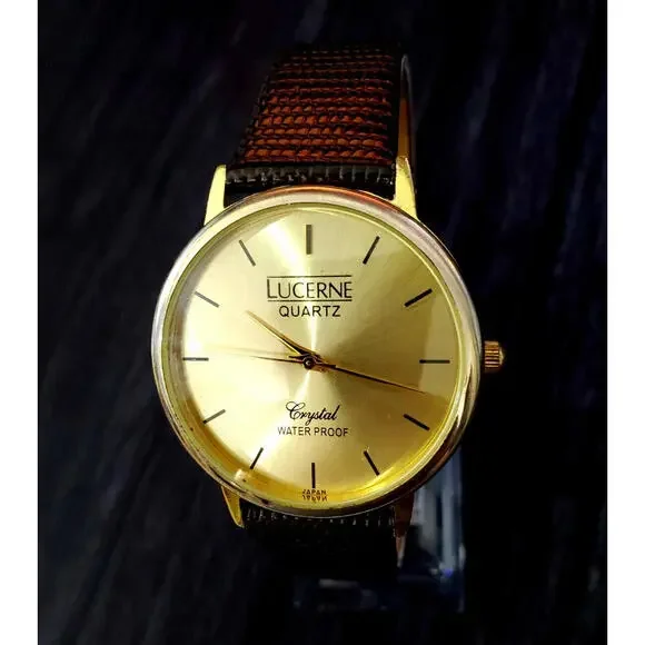 EXTREMELY Rare Vintage Lucerne Swiss Design Split Case Watch